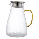 Maxbell Large Glass Tea Pot Wide Handle for Induction Cooker All Stovetop Kitchen