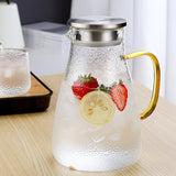 Maxbell Large Glass Tea Pot Wide Handle for Induction Cooker All Stovetop Kitchen