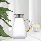 Maxbell Large Glass Tea Pot Wide Handle for Induction Cooker All Stovetop Kitchen