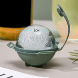 Maxbell 5Pcs Plastic Big Size Ice Mould Round Ice Ball Maker Ice Maker Green