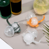 Maxbell 5Pcs Plastic Big Size Ice Mould Round Ice Ball Maker Ice Maker Green