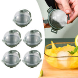 Maxbell 5Pcs Plastic Big Size Ice Mould Round Ice Ball Maker Ice Maker Green