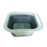 Maxbell Foldable Foot Soaking Tub with Massaging Rollers Plastic Blue