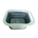 Maxbell Foldable Foot Soaking Tub with Massaging Rollers Plastic Blue