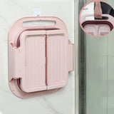 Maxbell Foldable Foot Soaking Tub with Massaging Rollers Plastic Pink
