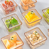 Maxbell Condiment and Fruit Serving Tray Fruit Bowl Organizer Separable Divider 4 Compartment