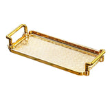 Maxbell Nordic Serving Tray with Handles Multifunction for Toilet Kitchen Organizer 24x10cm