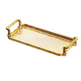 Maxbell Nordic Serving Tray with Handles Multifunction for Toilet Kitchen Organizer 24x10cm