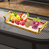 Maxbell Nordic Serving Tray with Handles Multifunction for Toilet Kitchen Organizer 24x10cm