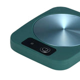 Maxbell Electric Smart Coffee Warmers Thermostat Coasters for Office Home green