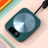 Maxbell Electric Smart Coffee Warmers Thermostat Coasters for Office Home green