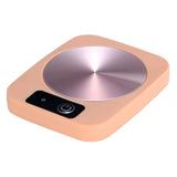 Maxbell Electric Smart Coffee Warmers Thermostat Coasters for Office Home pink