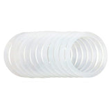 Maxbell 30Pcs Plastic Mason Jar Lids Replacements Covers Storage Caps Storage Bottle 70mm