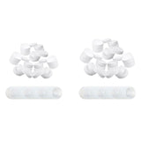 Maxbell 30Pcs Plastic Mason Jar Lids Replacements Covers Storage Caps Storage Bottle 70mm