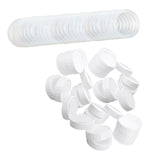 Maxbell 30Pcs Plastic Mason Jar Lids Replacements Covers Storage Caps Storage Bottle 70mm