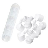 Maxbell 30Pcs Plastic Mason Jar Lids Replacements Covers Storage Caps Storage Bottle 70mm