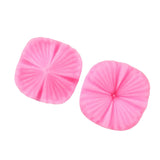 Maxbell Silicone Chocolate Mold Non Stick for Candy Cake Cookies Pink Lotus Leaf