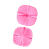 Maxbell Silicone Chocolate Mold Non Stick for Candy Cake Cookies Pink Lotus Leaf