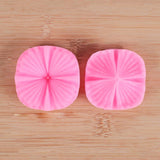 Maxbell Silicone Chocolate Mold Non Stick for Candy Cake Cookies Pink Lotus Leaf