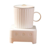 Maxbell Portable Rapid Drink Chiller 400ml Quick Cooling Cup for Car Desk Road White