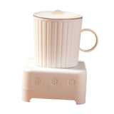 Maxbell Portable Rapid Drink Chiller 400ml Quick Cooling Cup for Car Desk Road White