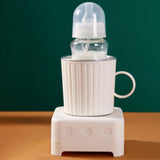 Maxbell Portable Rapid Drink Chiller 400ml Quick Cooling Cup for Car Desk Road White