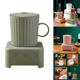 Maxbell Portable Rapid Drink Chiller 400ml Quick Cooling Cup for Car Desk Road Green