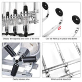 Maxbell 6 Bottle Liquor Dispenser Drink Dispenser for Cocktails Shots Party Kitchen