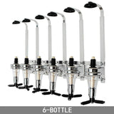 Maxbell 6 Bottle Liquor Dispenser Drink Dispenser for Cocktails Shots Party Kitchen