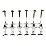Maxbell 6 Bottle Liquor Dispenser Drink Dispenser for Cocktails Shots Party Kitchen