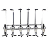 Maxbell 6 Bottle Liquor Dispenser Drink Dispenser for Cocktails Shots Party Kitchen