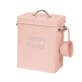 Maxbell Laundry Powder Container Rice Bin Food Organizer Laundry Powder Bin Pink