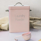 Maxbell Laundry Powder Container Rice Bin Food Organizer Laundry Powder Bin Pink