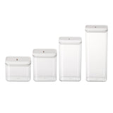 Maxbell Airtight Food Storage Box Kitchen Canisters BPA Free for Grain Flour Snack 500ML