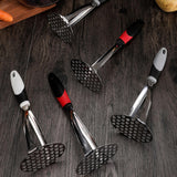 Maxbell Hanging Potato Masher Manual Press for Pumpkin Kitchen Restaurant Hotel Gray