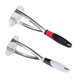 Maxbell Hanging Potato Masher Manual Press for Pumpkin Kitchen Restaurant Hotel Gray