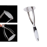 Maxbell Hanging Potato Masher Manual Press for Pumpkin Kitchen Restaurant Hotel Gray