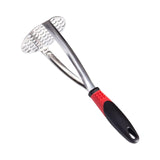 Maxbell Hanging Potato Masher Manual Press for Pumpkin Kitchen Restaurant Hotel Red