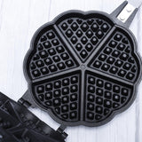 Maxbell Mini Waffle Maker Pan Party Food Maker Campware 6" for Snacks Breakfast
