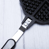 Maxbell Mini Waffle Maker Pan Party Food Maker Campware 6" for Snacks Breakfast