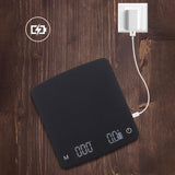 Maxbell Smart Kitchen Scale High Precision Drip Coffee Scale for Food Kitchen Coffee