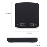 Maxbell Smart Kitchen Scale High Precision Drip Coffee Scale for Food Kitchen Coffee