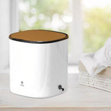 Maxbell Mini Portable Washing Machine Automatic Rotating Turbines White Standard
