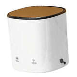 Maxbell Mini Portable Washing Machine Automatic Rotating Turbines White Basket Ozone
