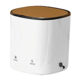 Maxbell Mini Portable Washing Machine Automatic Rotating Turbines White Basket Ozone