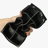 Maxbell Silicone Ice Tray Easy Release Flexible Crushed Ice Trays for Freezer Black