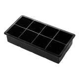 Maxbell Silicone Ice Tray Easy Release Flexible Crushed Ice Trays for Freezer Black