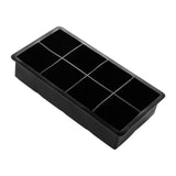 Maxbell Silicone Ice Tray Easy Release Flexible Crushed Ice Trays for Freezer Black