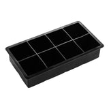 Maxbell Silicone Ice Tray Easy Release Flexible Crushed Ice Trays for Freezer Black