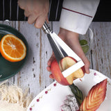 Maxbell Kitchen Carving Knife V Shape Channel Knife Non Slip Handle for Chef Kitchen